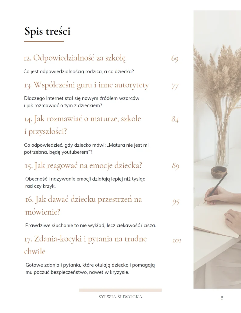 Spis treści ebooka 3